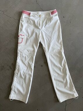 Fila / Women’s Golf Pants / Ivory Red